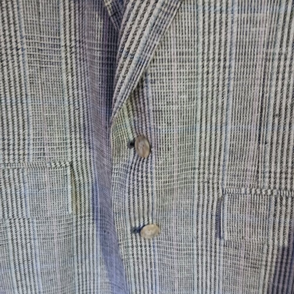 Vintage Evon-Picone Men's Plaid Blazer GUC - Picture 3 of 8
